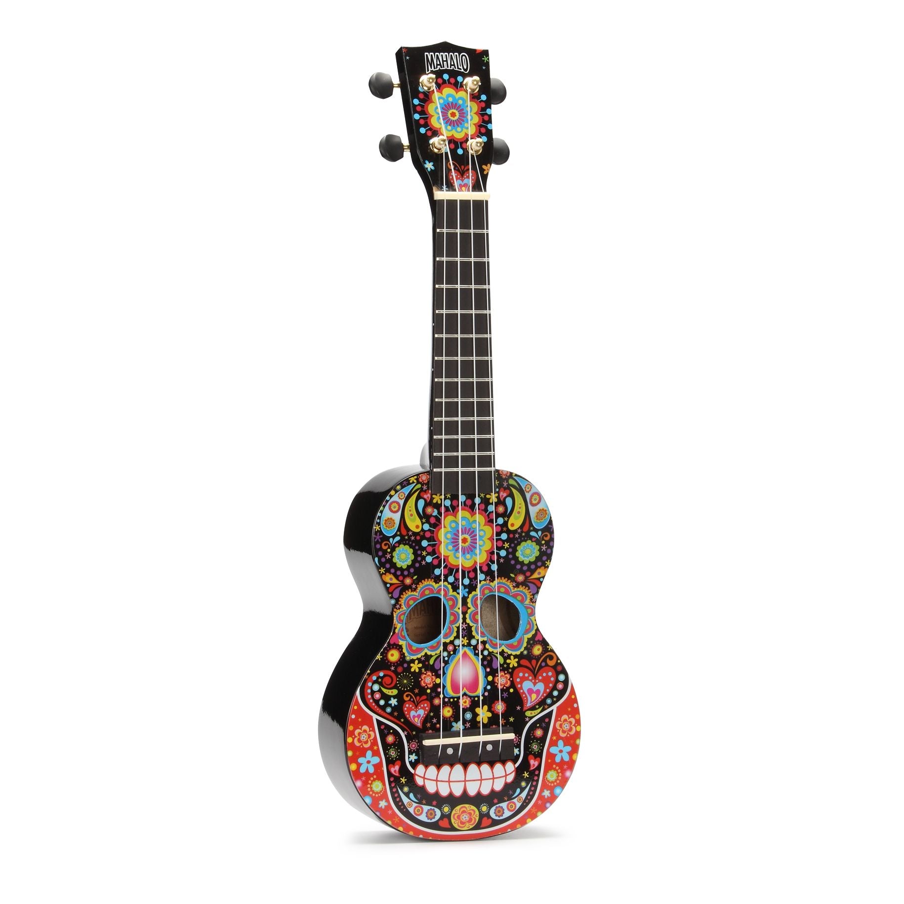 Mahalo Art Series Soprano Ukulele 'Black Skull'