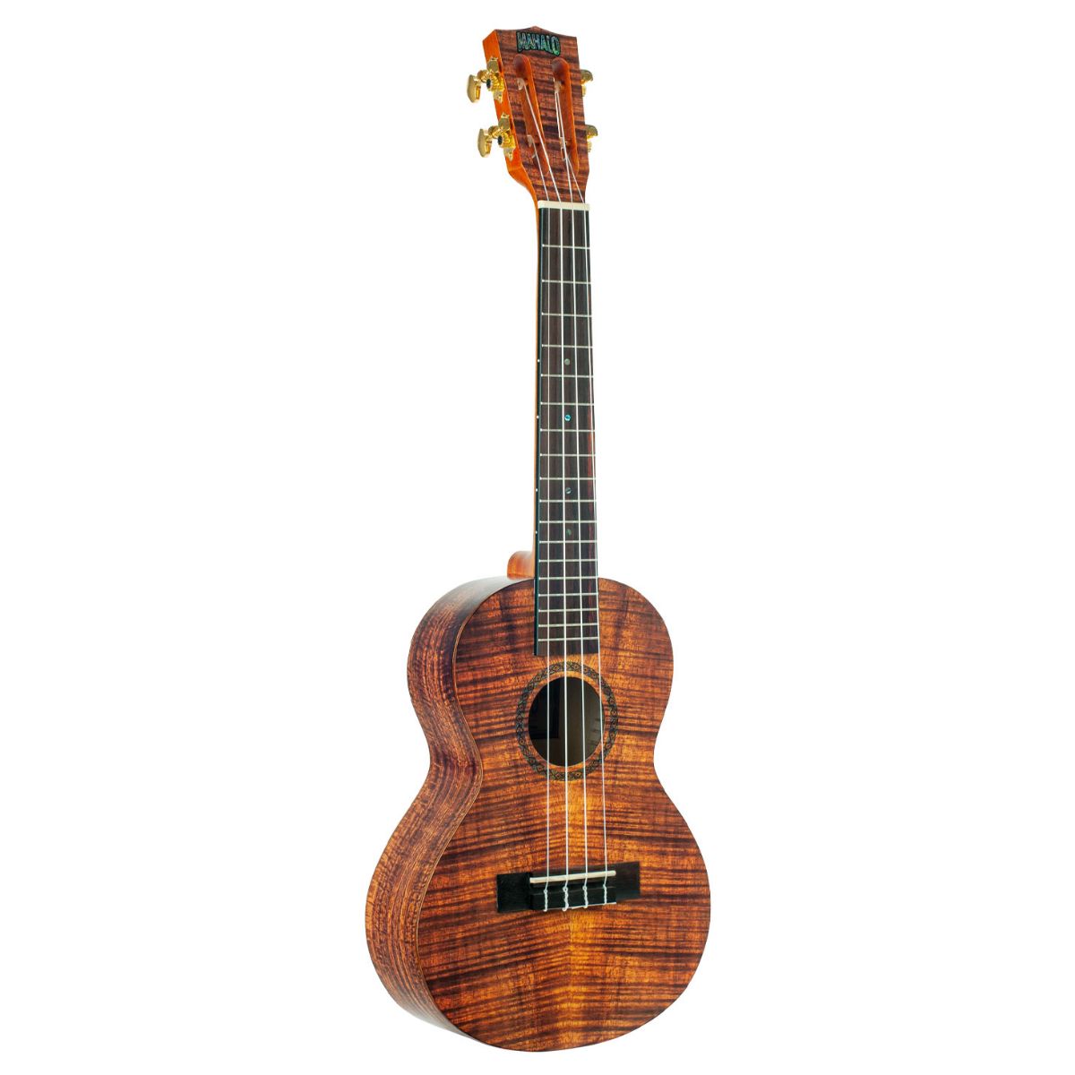 Mahalo Artist Elite Series Tenor Ukulele, Flame 'Koa'