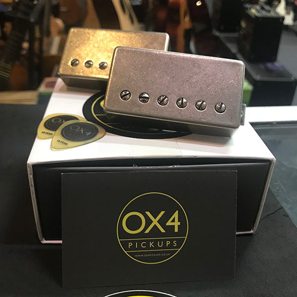 OX4 Pickups Humbucker Set Medium Wind