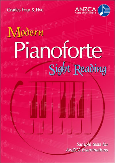 ANZCA Sight Reading - Modern Pianoforte, Grades 4 & 5