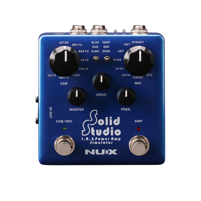 NUX Solid Studio IR & Power Amp Simulator
