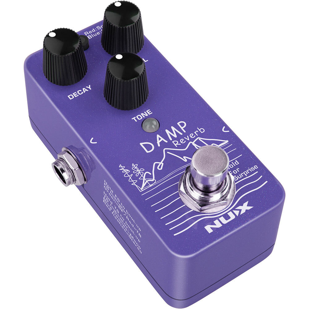 NUX Mini Core Series "Damp" 3-Mode Reverb Effects Pedal