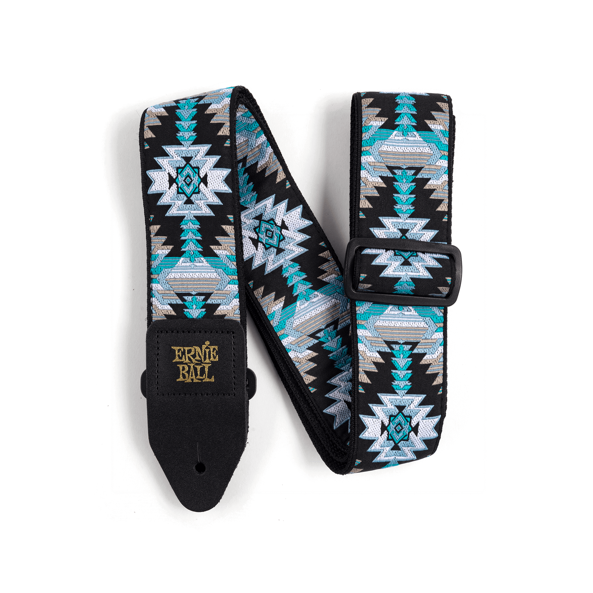 Ernie Ball Albuquerque Blue Jacquard Guitar Strap