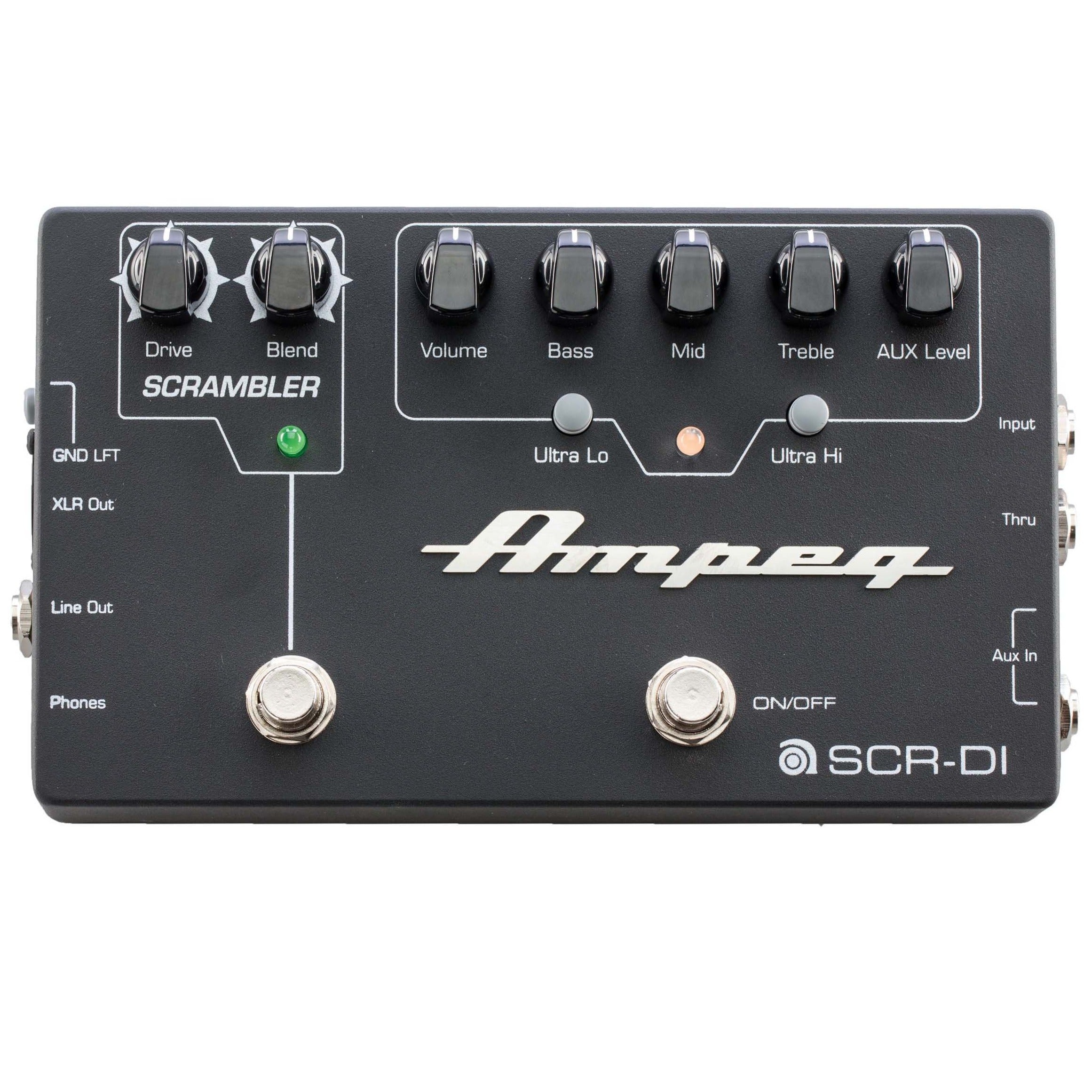 Ampeg SCR-DI Bass DI with Scrambler Overdrive