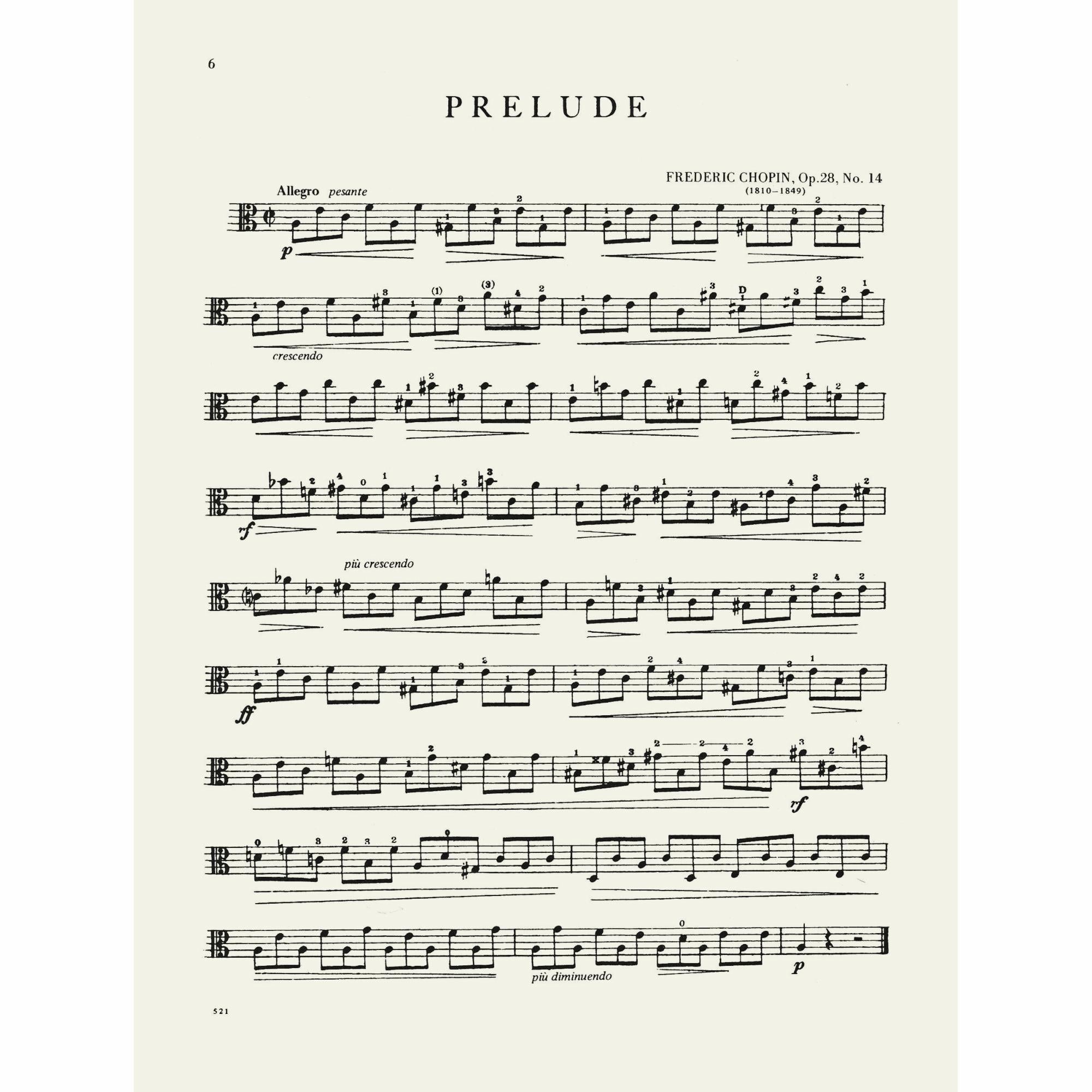 Borissovsky: Four Artistic Studies for Viola