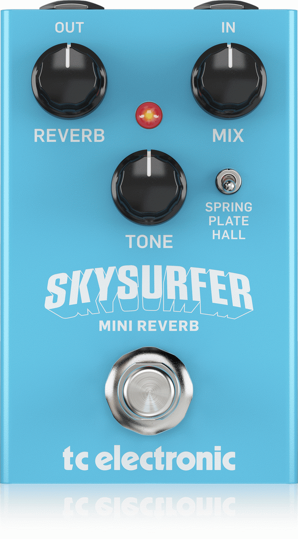 tc electronic skysurfer reverb pedal TC Electronic Drip Spring Reverb Pedal