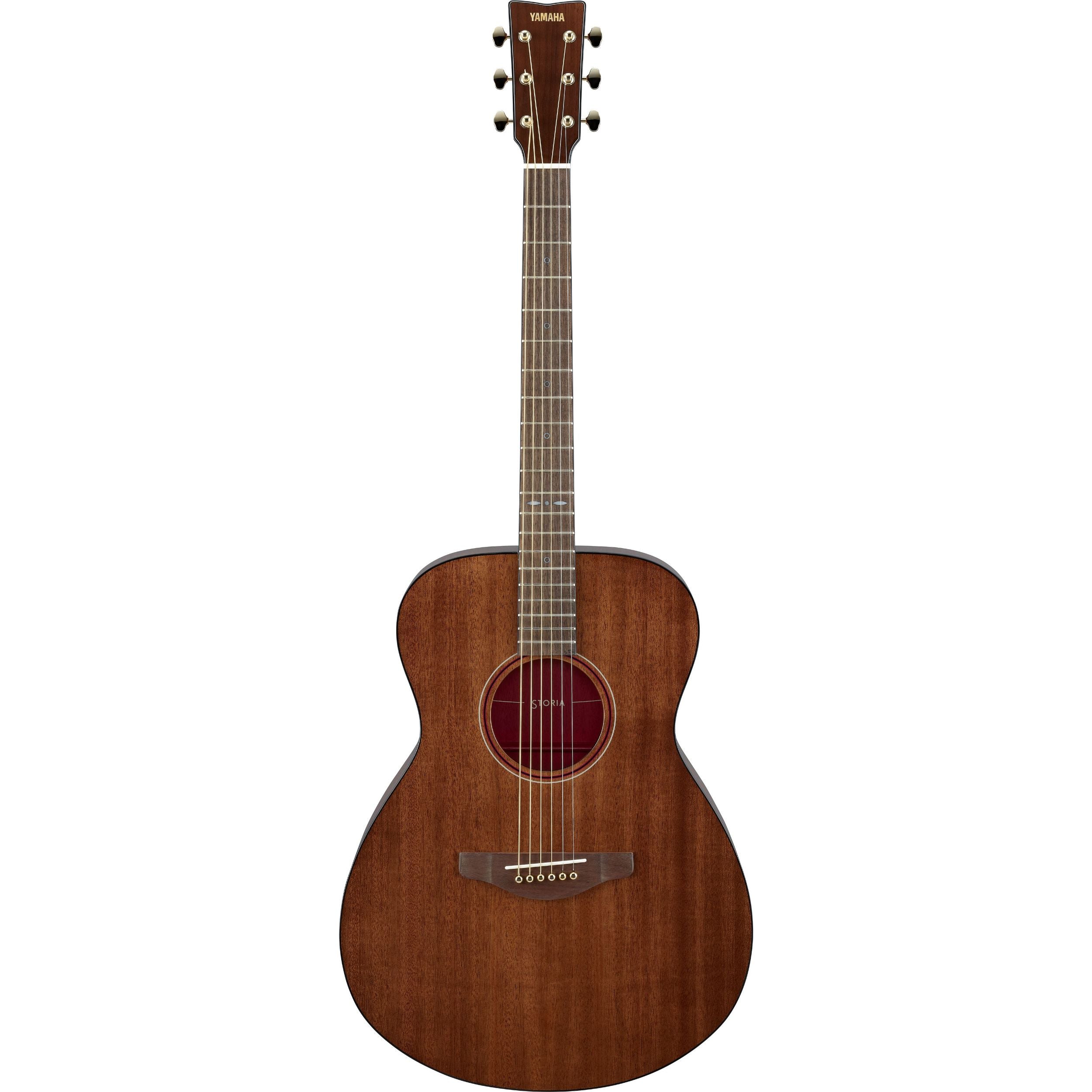 Yamaha STORIA-III Acoustic-Electric Guitar, Chocolate Brown
