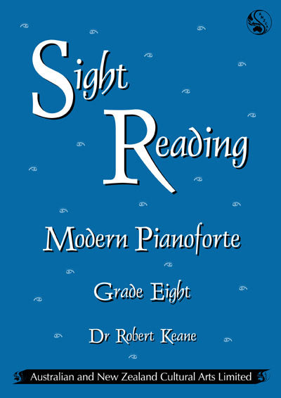 ANZCA Sight Reading - Modern Pianoforte, Grade 8