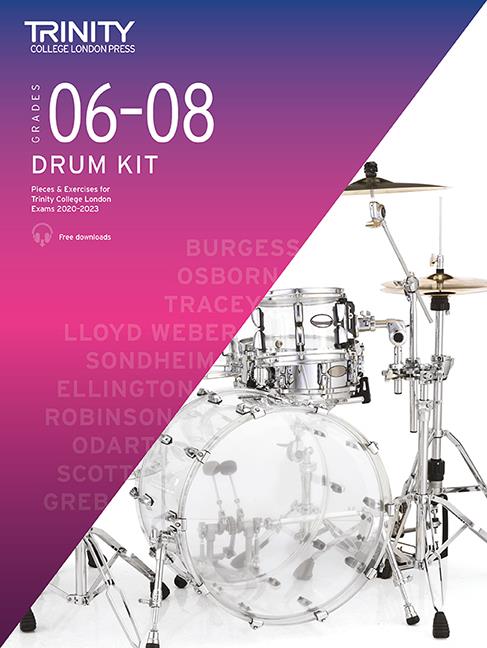 Trinity Drum Kit 2020-23 Grades 6-8