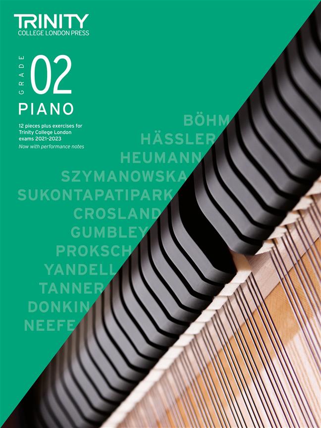 Trinity Piano Exam Pieces & Exercises 2021-23, Grade 2