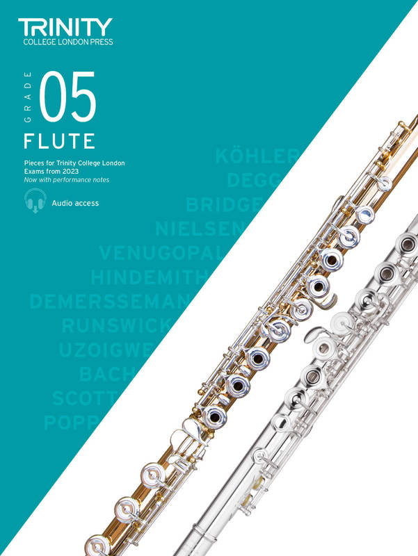 Trinity Flute Exam Pieces from 2023 - Grade 5