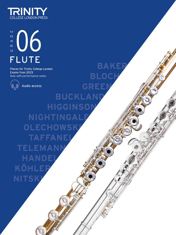 Trinity Flute Exam Pieces from 2023 - Grade 6