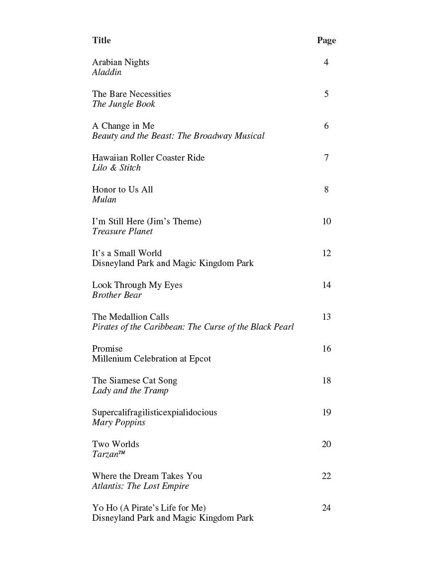 Disney Greats for Viola