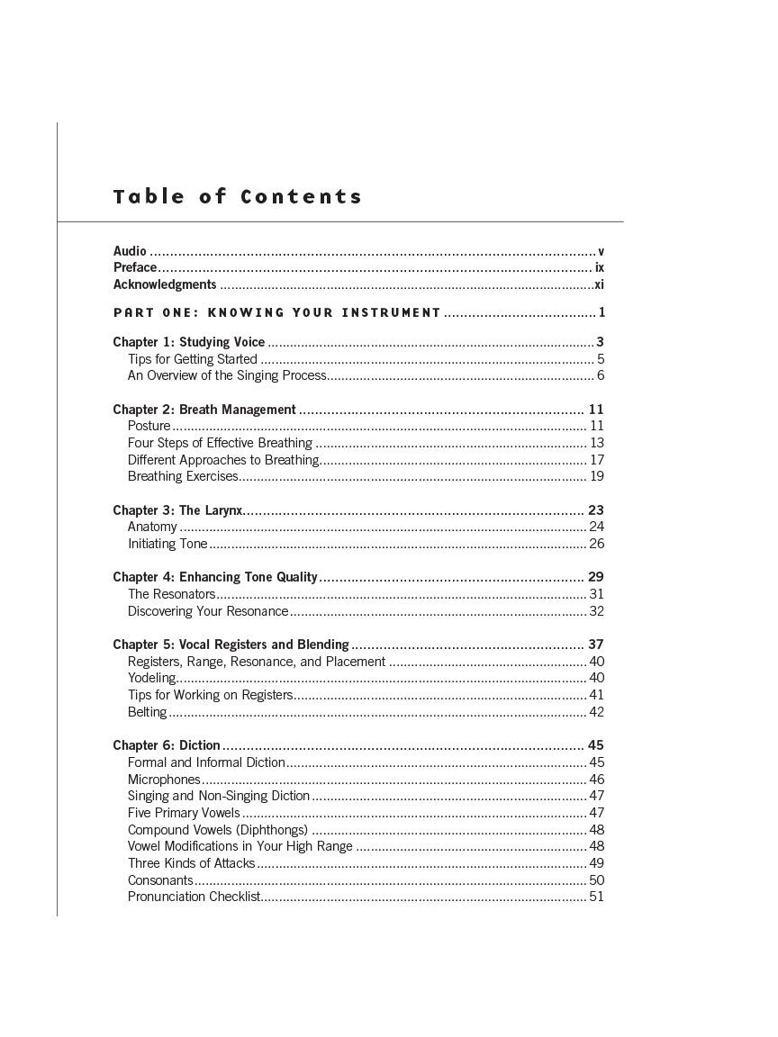 The Contemporary Singer - 2nd Edition