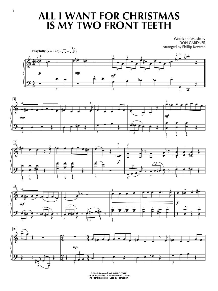 A Grown-Up Christmas List arr. Phillip Keveren