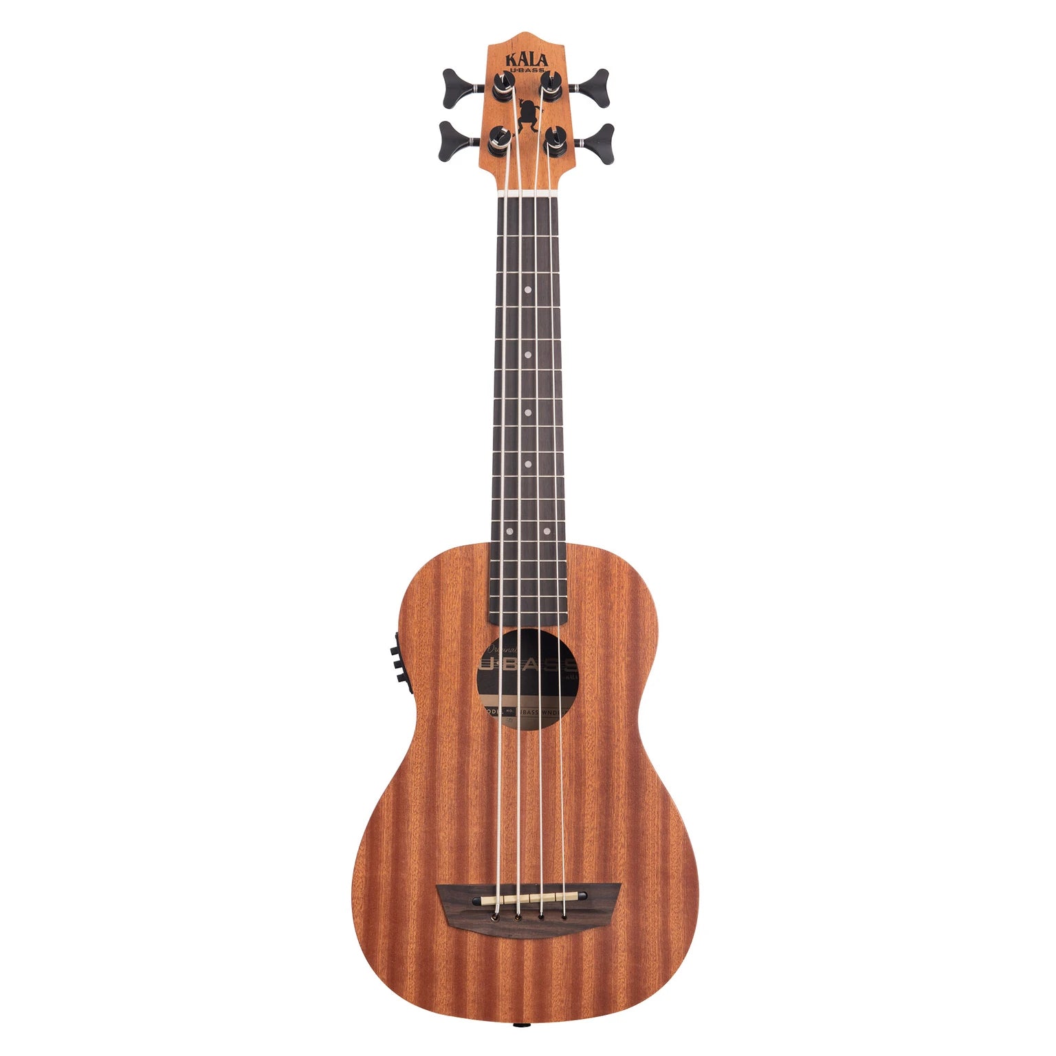 Kala Wanderer Acoustic-Electric U•Bass, Mahogany
