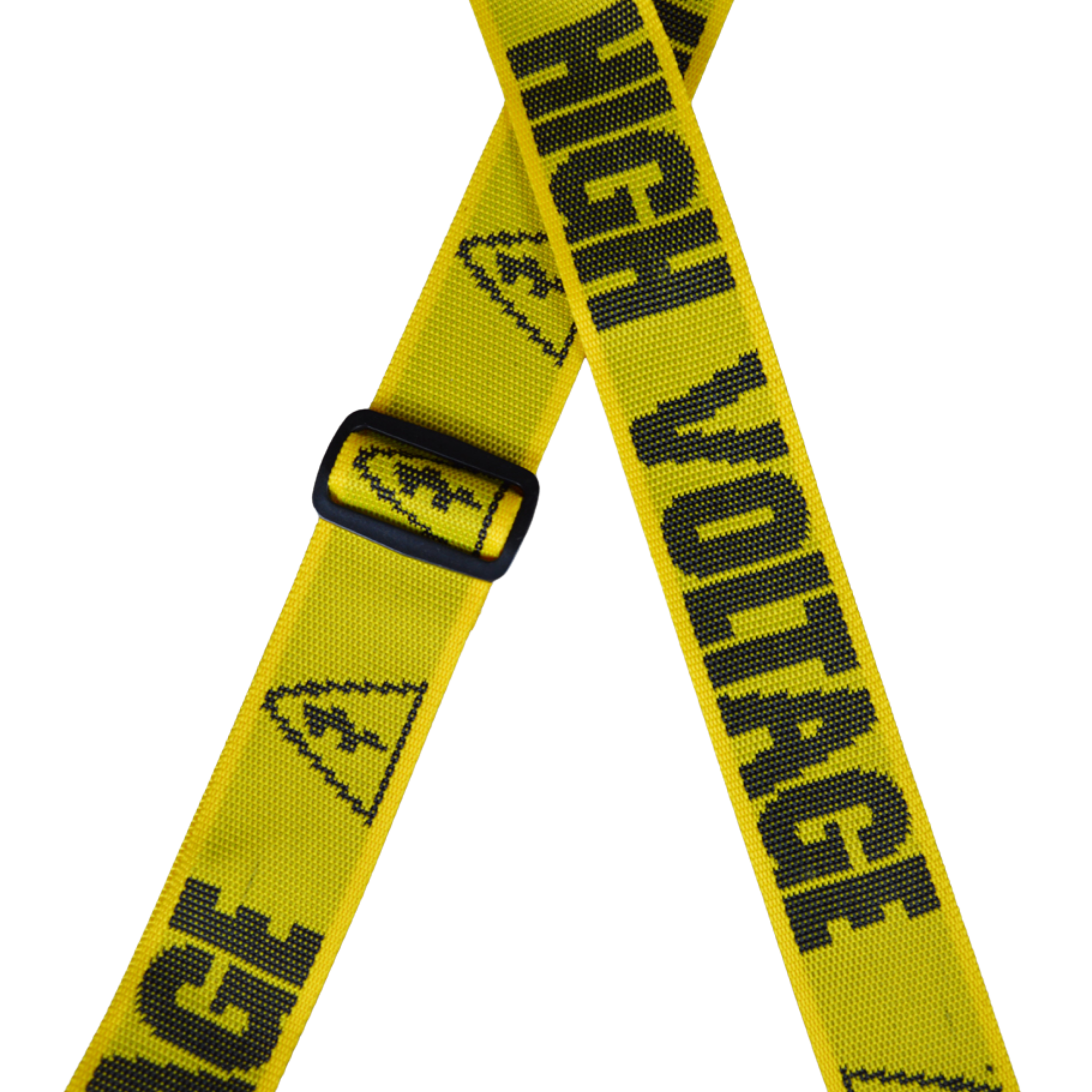 High Voltage Printed Webbing Guitar Strap