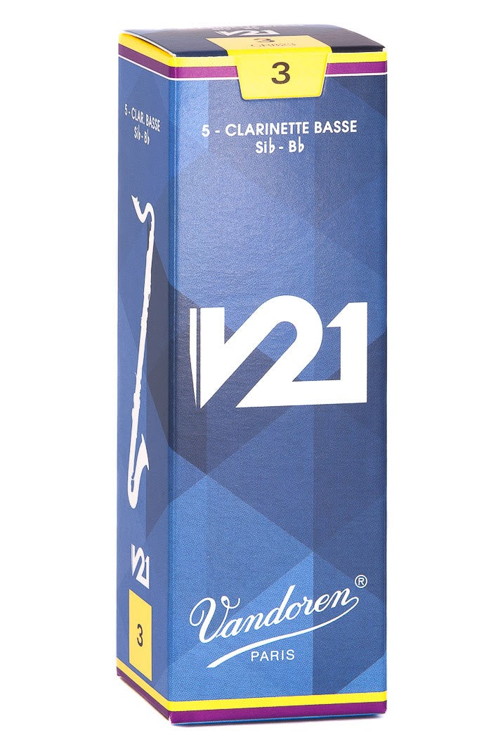 Vandoren Bass Clarinet Reed V21 5 Pack