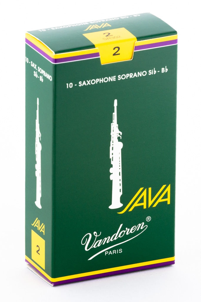 Vandoren Soprano Sax Reed Java 10 Pack