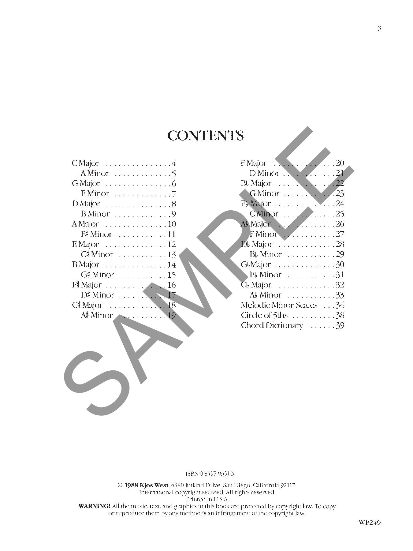 Scales, Chords & Arpeggios by James Bastien