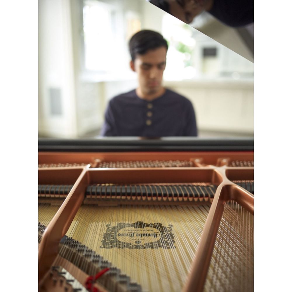 Yamaha GB1K Baby Grand Piano, Polished Ebony