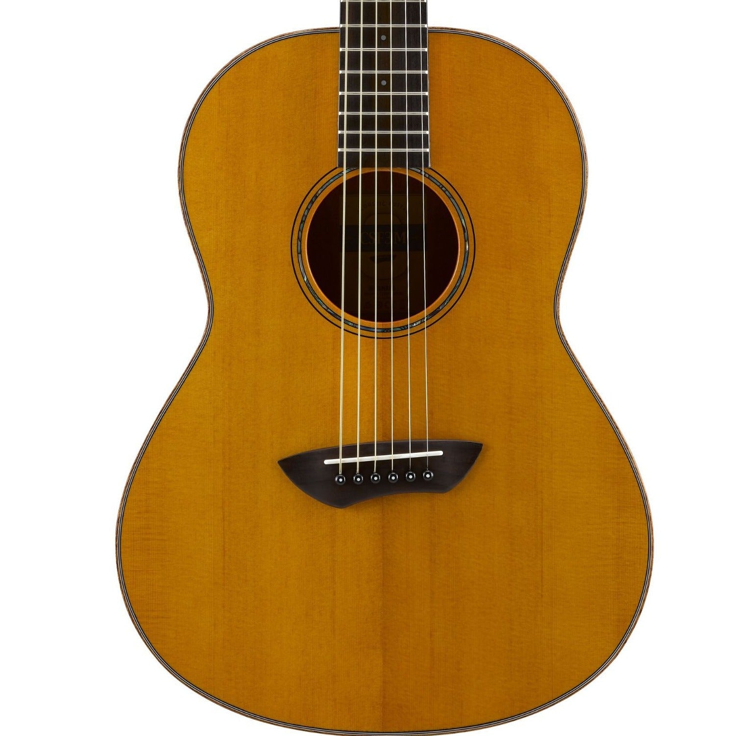 Yamaha CSF3M Modern Parlor Acoustic Guitar, Vintage Natural