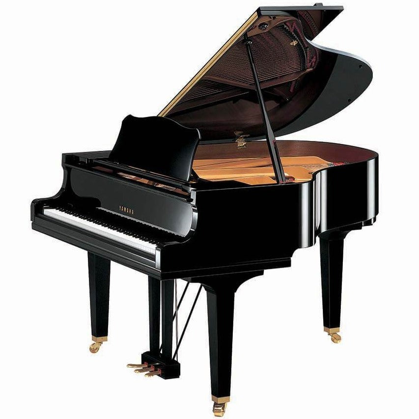 Yamaha GC1M Grand Piano, Polished Ebony