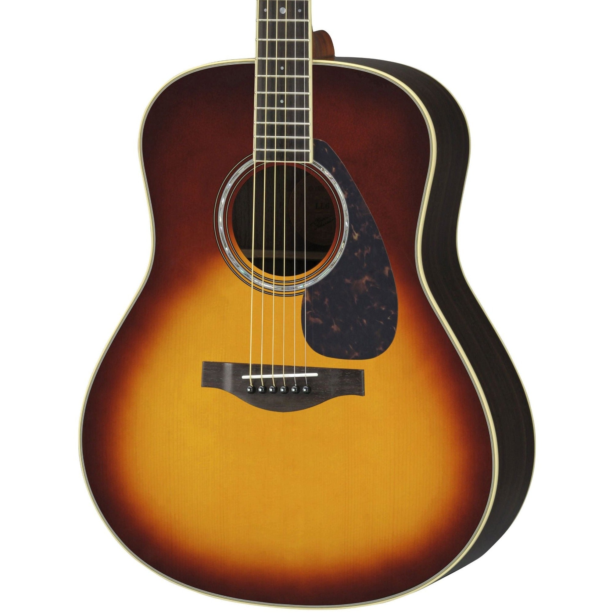 Yamaha LL6 ARE Acoustic Guitar, Brown Sunburst