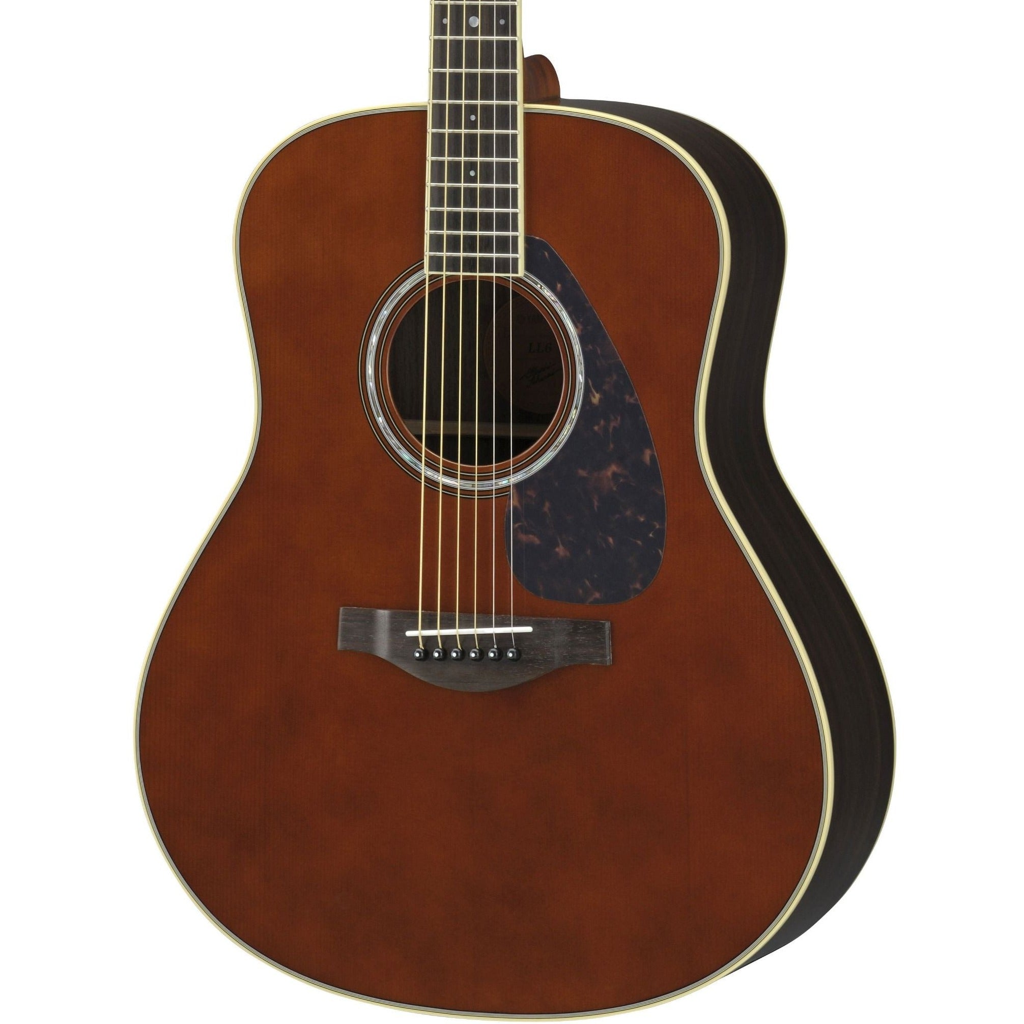 Yamaha LL6 ARE Acoustic Guitar, Dark Tinted