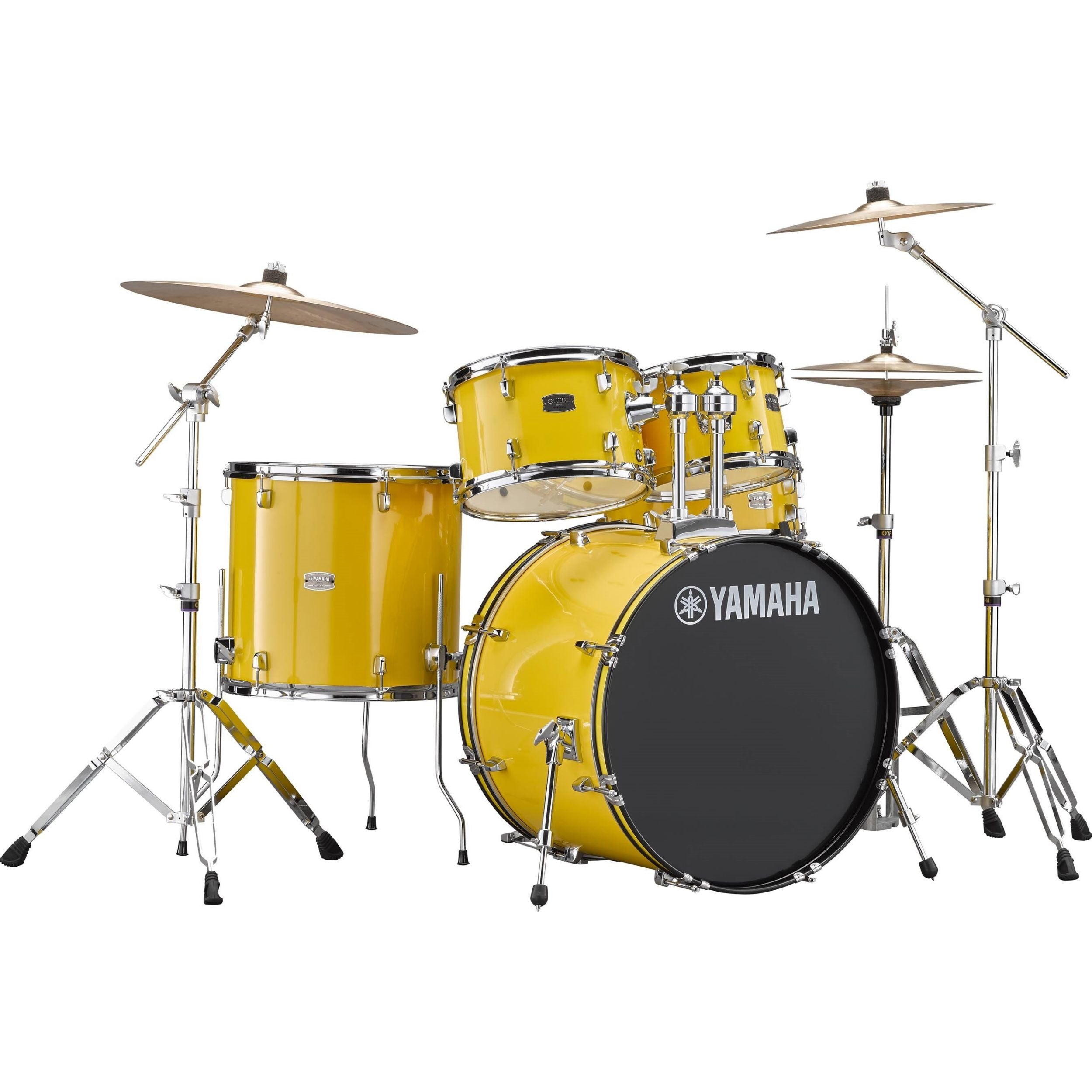 Yamaha RDP2F5YL Rydeen Euro Drum Kit, Mellow Yellow with Free Yamaha Stool & Sticks
