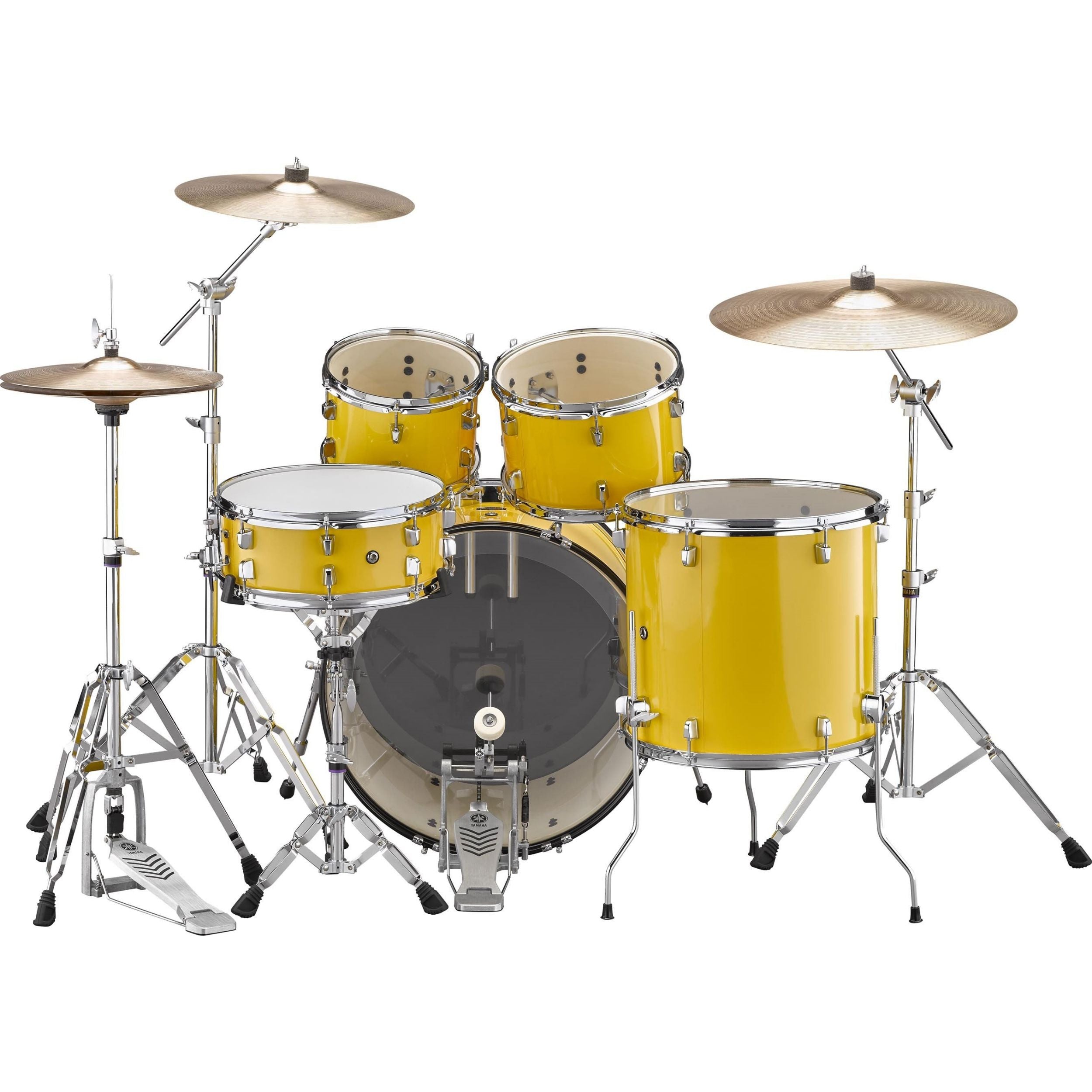 Yamaha RDP2F5YL Rydeen Euro Drum Kit, Mellow Yellow with Free Yamaha Stool & Sticks