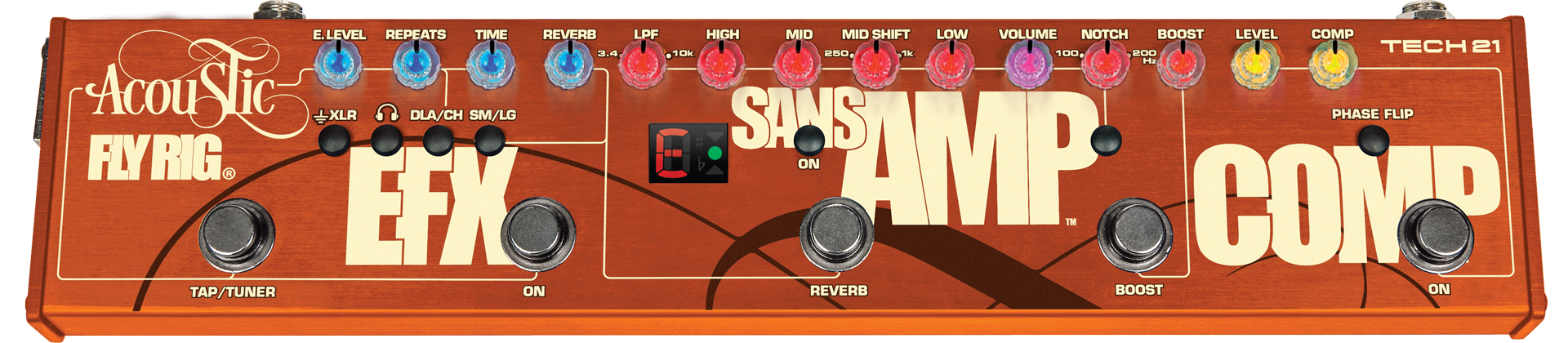 Tech 21 Acoustic FlyRig Pedal