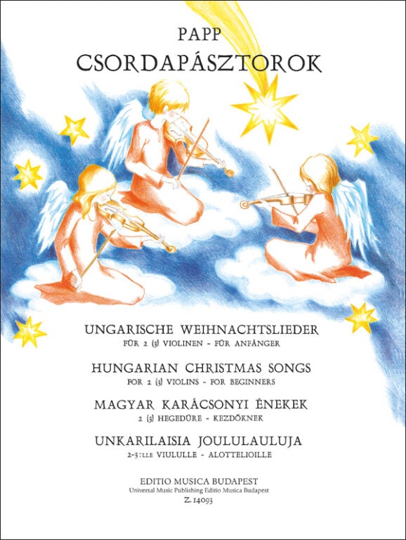 Papp: Hungarian Christmas Songs for 2 or 3 Violins