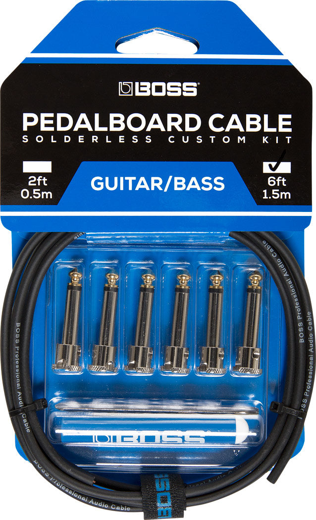 BOSS Solderless Pedalboard Cable Kit