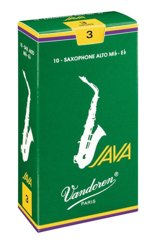 Vandoren Java Alto Saxophone Reeds, 10-Pack