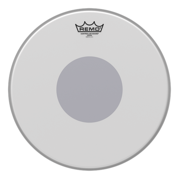 Remo Controlled Sound Coated Black Dot Drum Head