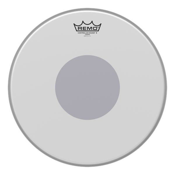 Remo Controlled Sound X Coated Black Dot Drum Head
