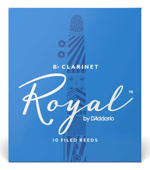 Rico Royal Bb Clarinet Reeds, 10-Pack