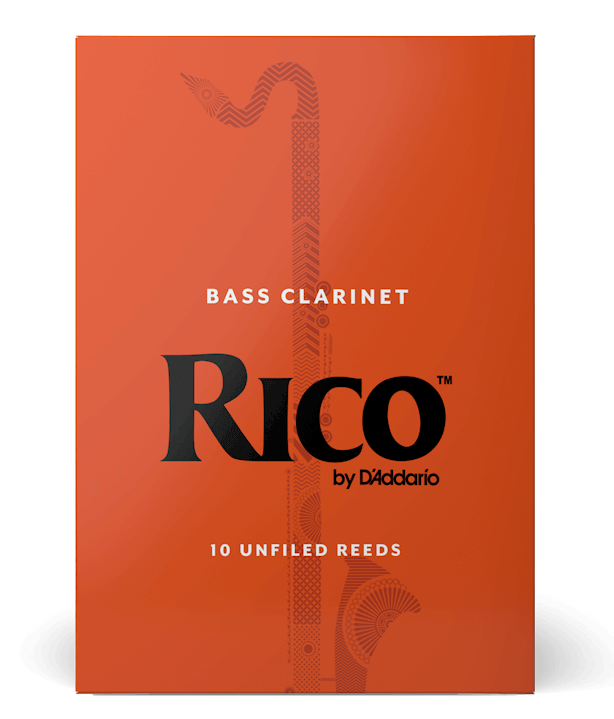 Rico Bass Clarinet Reeds, 10-Pack