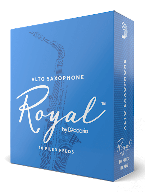 Rico Royal Alto Saxophone Reeds, 10-Pack