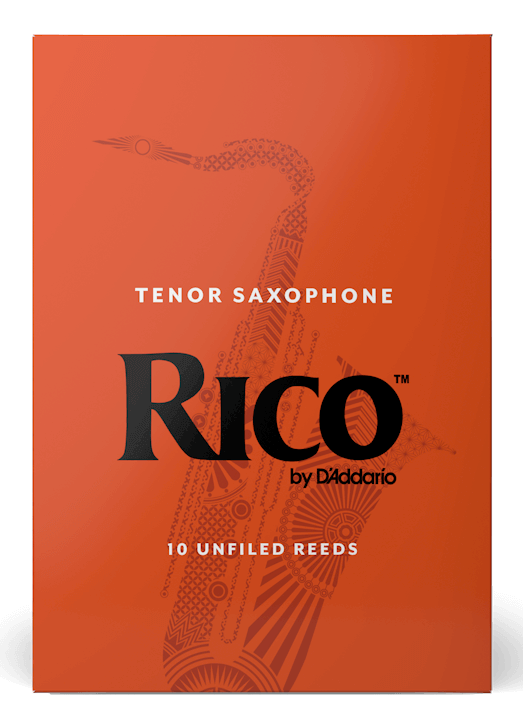 Rico Tenor Saxophone Reeds, 10-Pack