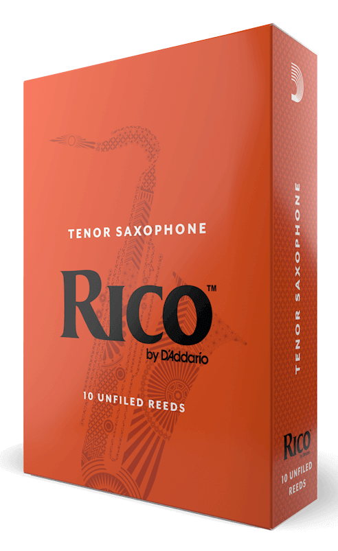 Rico Tenor Saxophone Reeds, 10-Pack