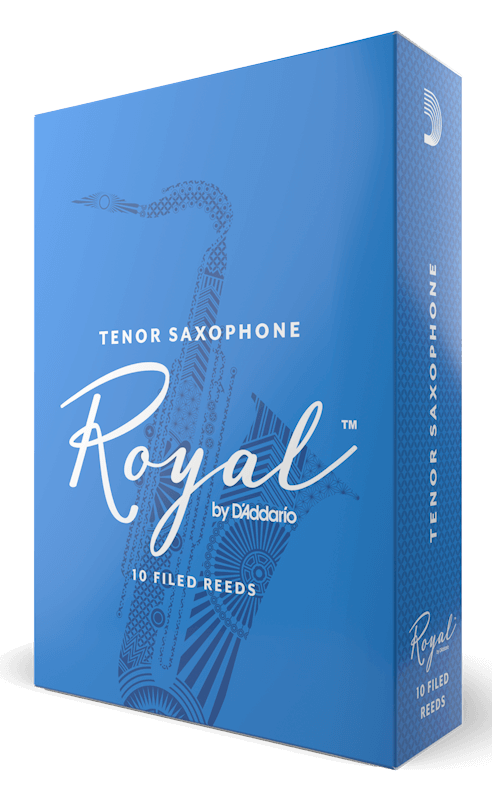 Rico Royal Tenor Saxophone Reeds, 10-Pack