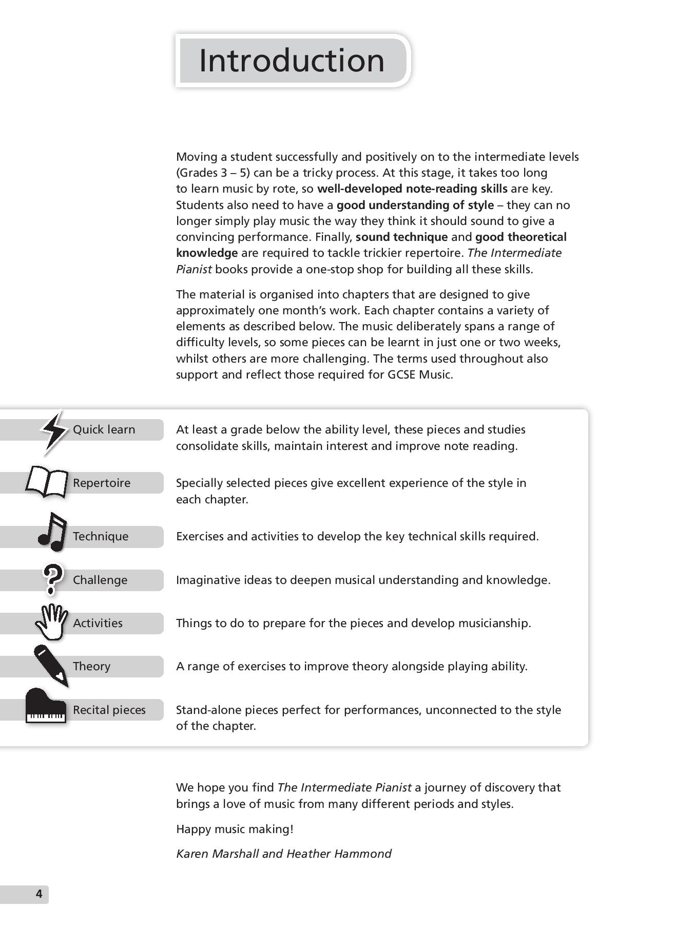 The Intermediate Pianist Book 1