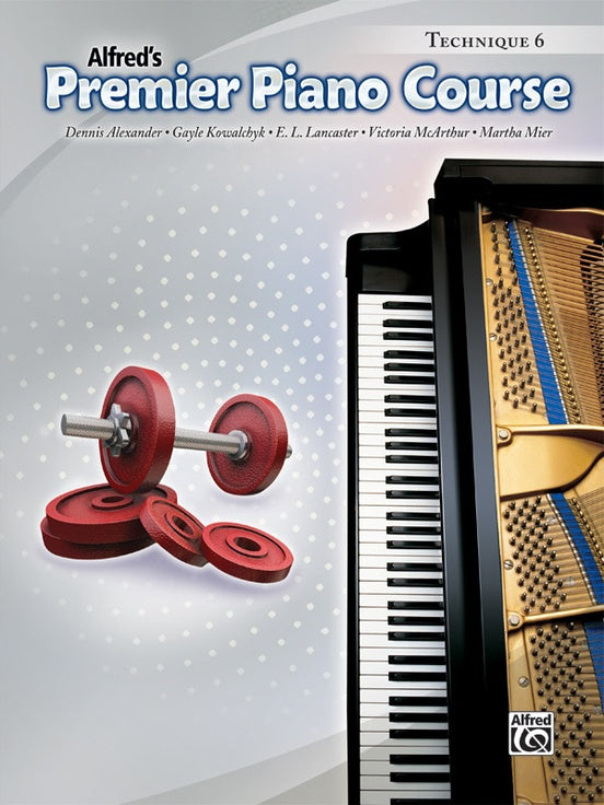 Alfred's Premier Piano Course, Technique 6