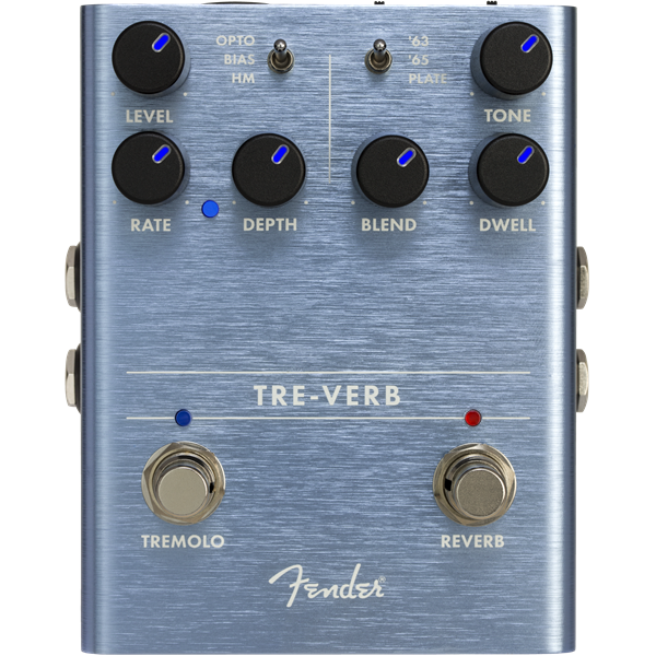 Fender Tre-Verb Digital Reverb/Tremolo Pedal