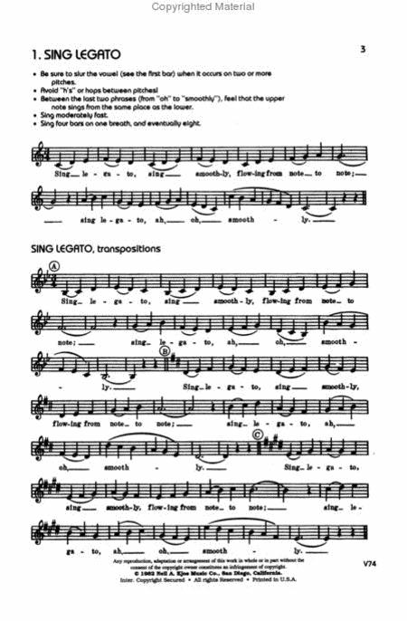 Jennings: Sing Legato