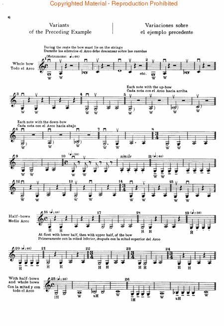 Ševčík: School of Bowing Technic (Op. 2, Part I)