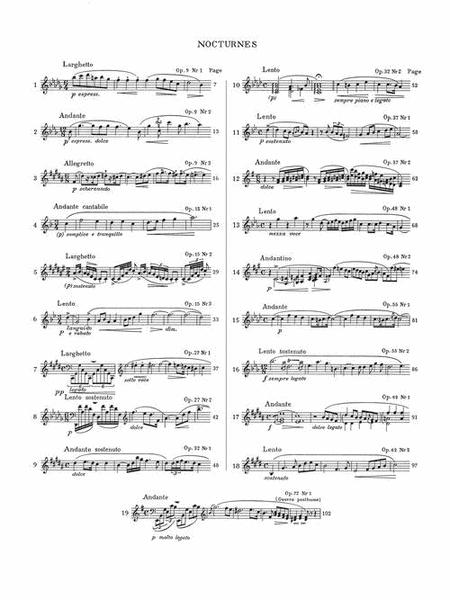 Chopin: Complete Works Vol. VII - Nocturnes