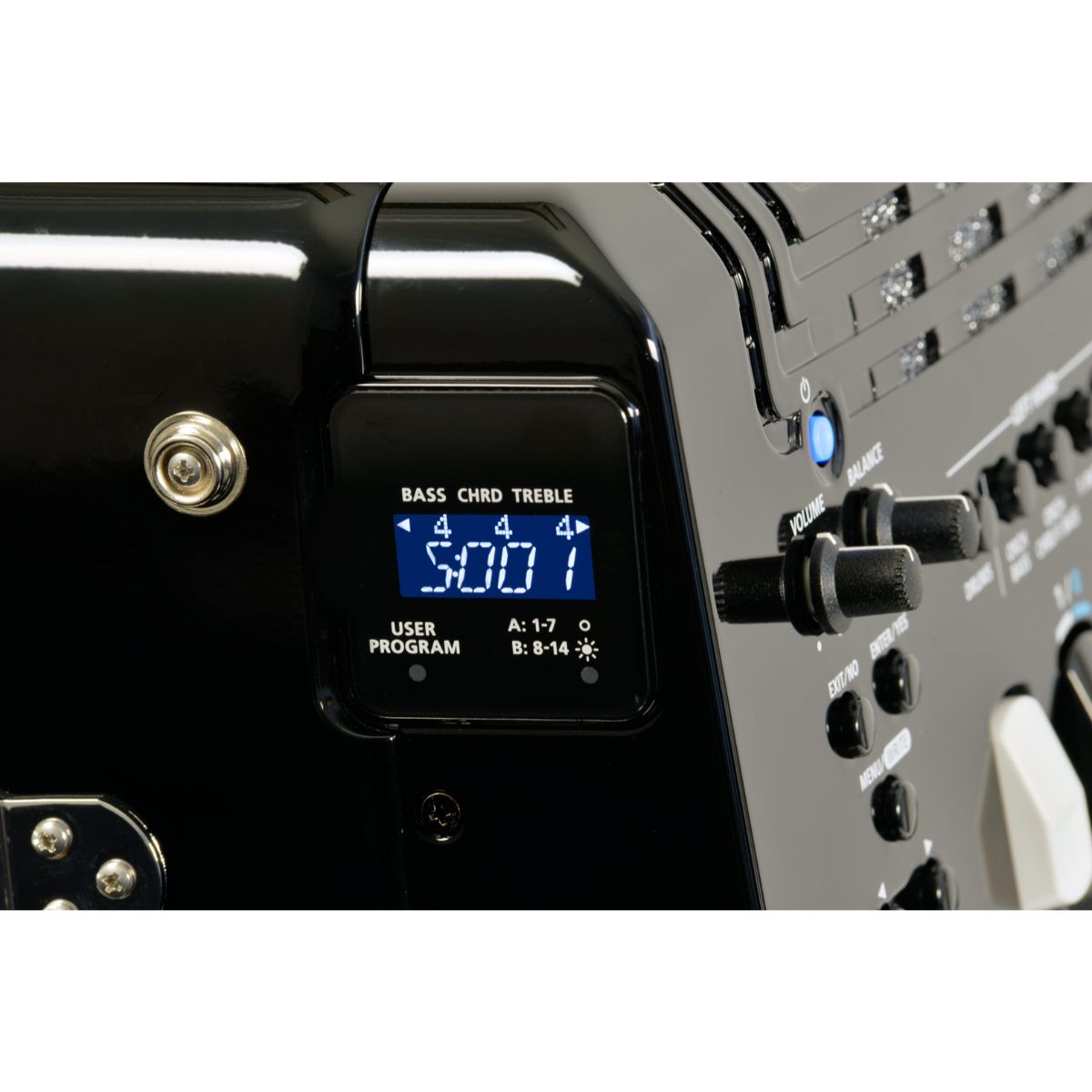 Roland FR-4x V-Accordion, 120 Bass, Black